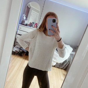 AMERICAN EAGLE White Sweater Size XS
